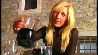 Beautiful Shemale, girl and guy threesome